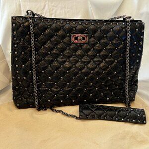 Valentino Garavani Rockstud Quilted Large Tote